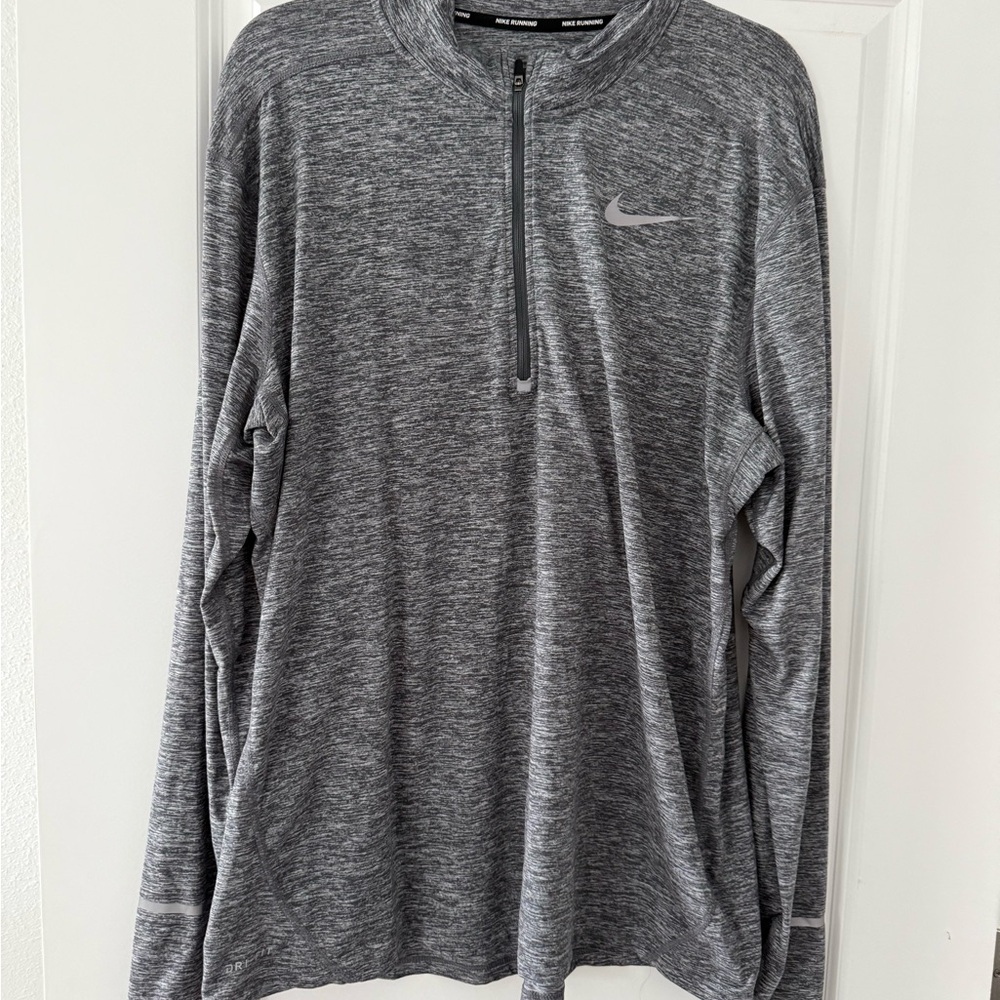 Nike Dri-FIT Gray Running Top